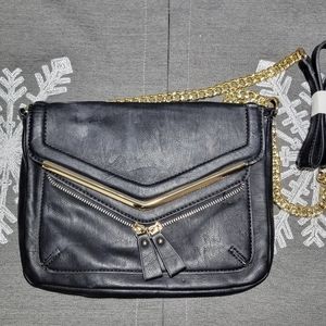 Cross body black bag